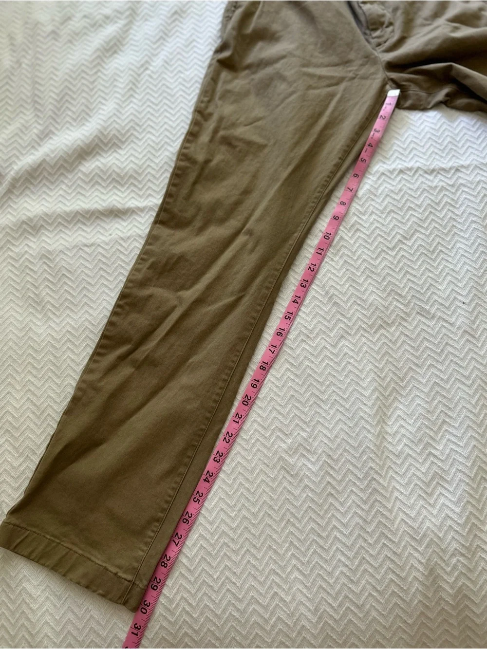 Goodfellow the every wear chino mens tan pants size 34x32